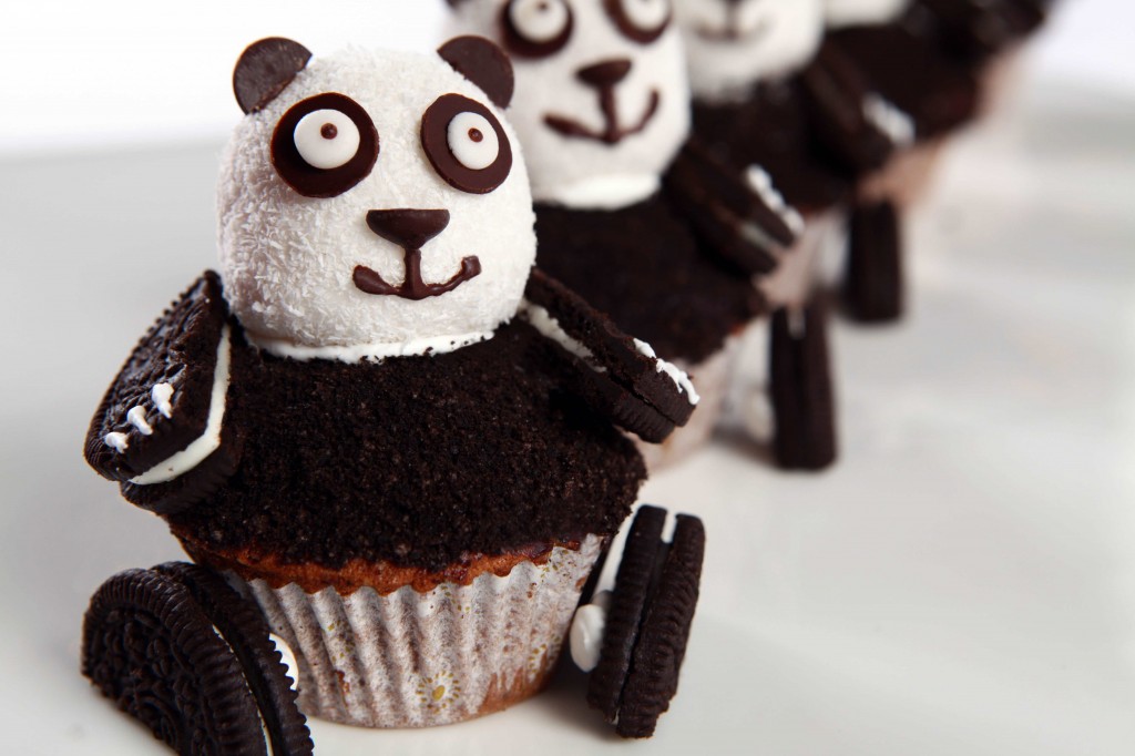 Panda Cupcakes