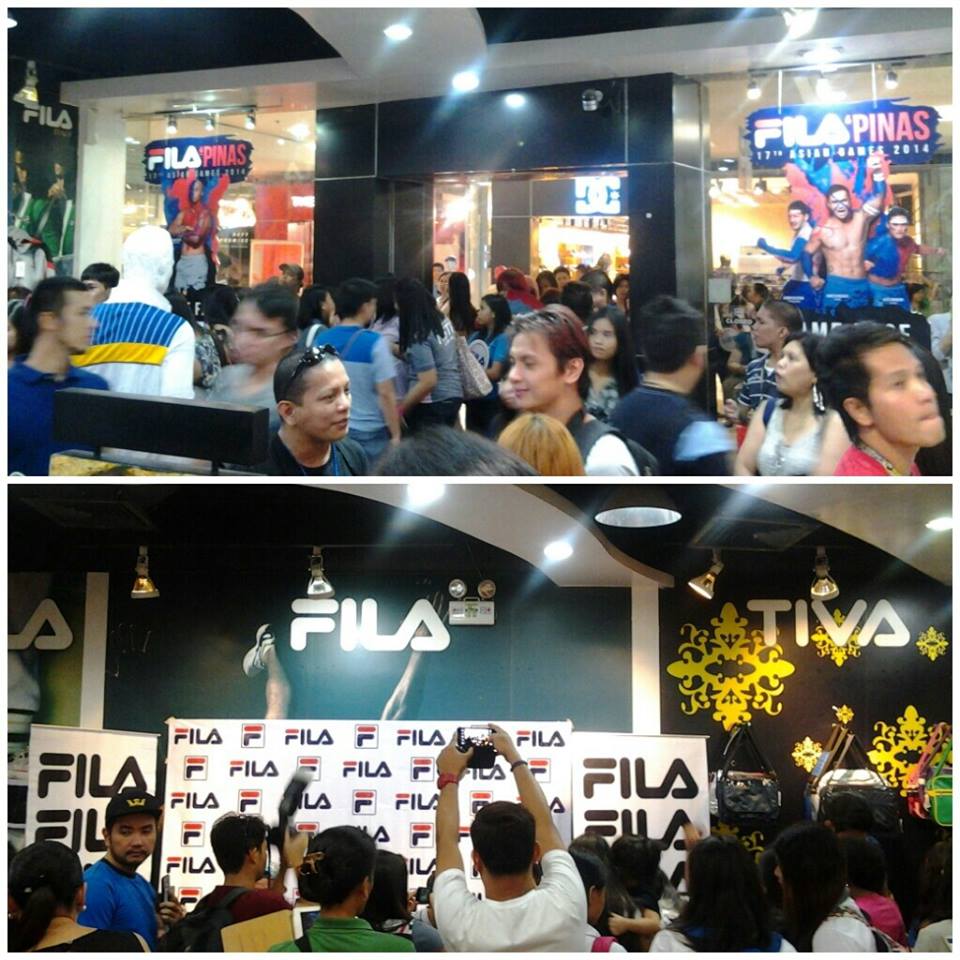 FILA store at SM Megamall