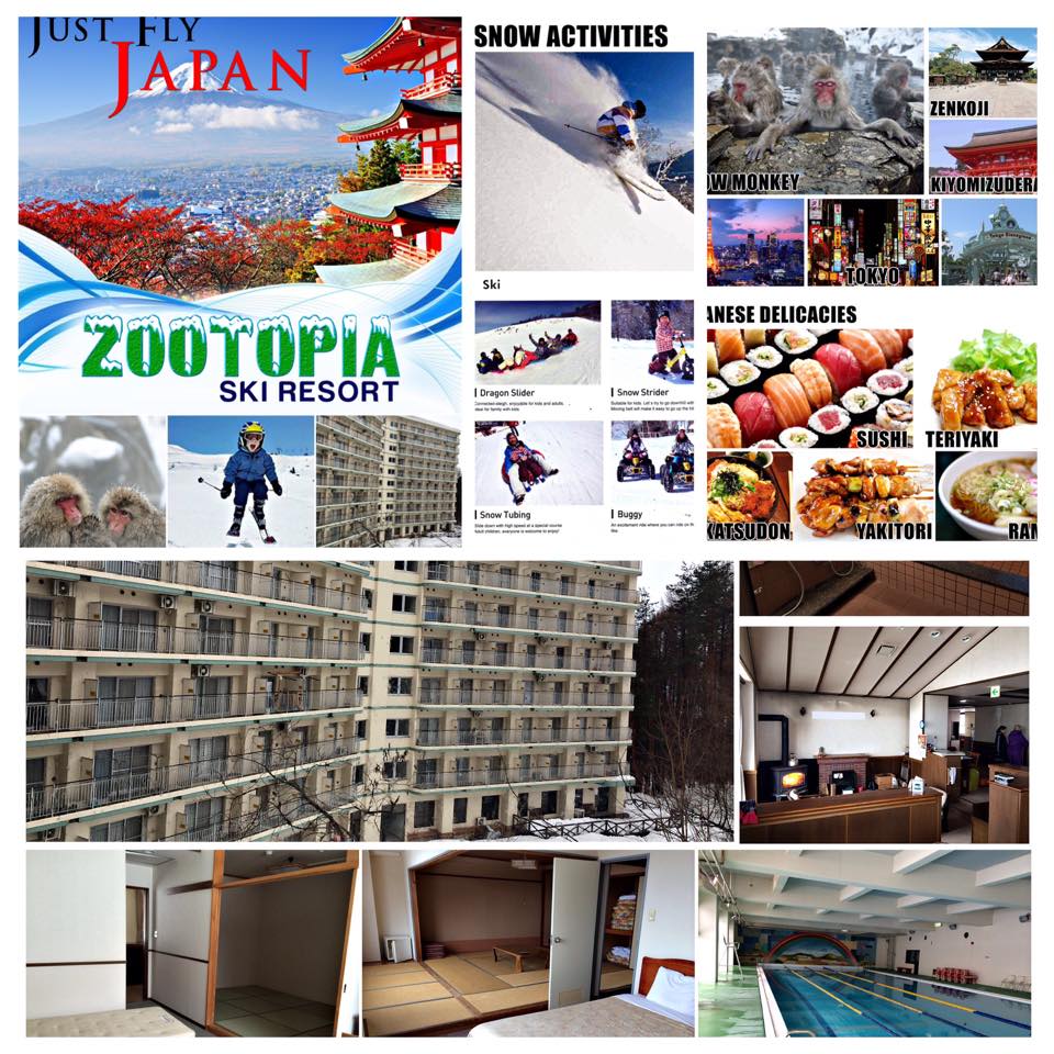 Zootopia Ski Resort Japan