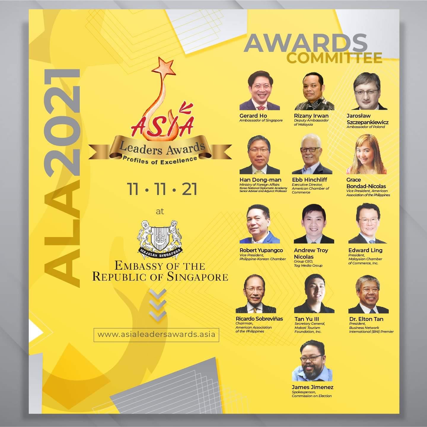 Asia Leaders Awards 2021