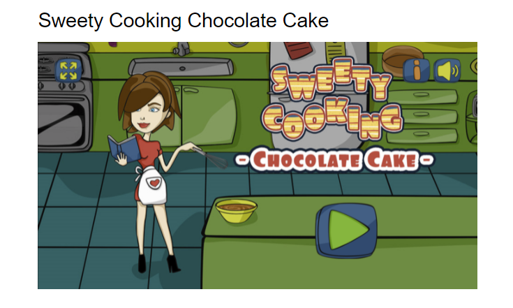 Free Cooking Games for children and adults - free online game